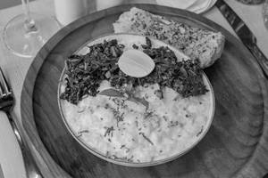 Lemon Spinach Risotto