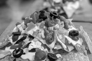 Home Made Nachos Veg