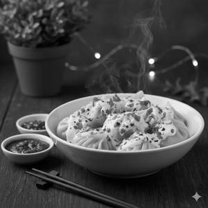 Afghani Paneer Momos(10 Pcs )
