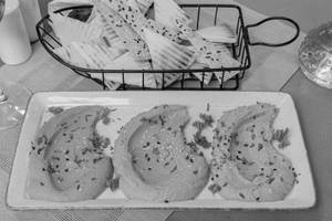 Trio Hummus With Pita