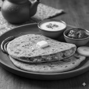 Paratha (Two Pcs) + Achar