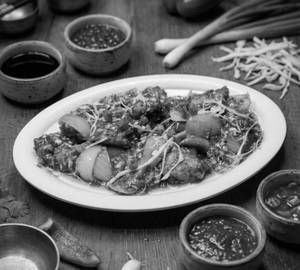 Chicken Green Lemon Chilli Dry