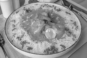 Prawn Thai Curry Red With Basil Rice
