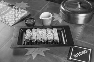 Paneer Chilli Spring Roll
