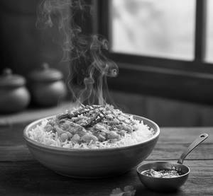 Dal Chawal Fry