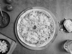 Sweet Corn Pizza.