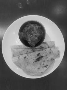 Laccha Paratha (3 Pcs) With Chicken