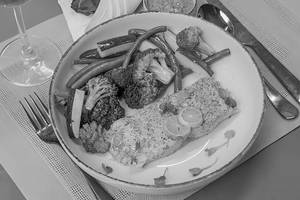 Steamed Fish With Greens