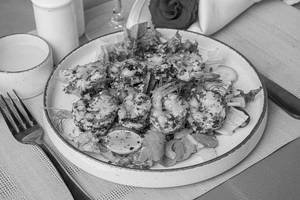Mediterranean Shrimp Skewers [8 pieces]