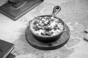 Sizzling Cheese Skillet