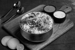 Hyderabad Chicken Dum Biryani Single