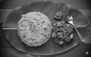 Veg Fried Rice With Chilly Paneer [Gravy]