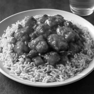 Chicken Manchurian Rice