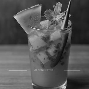 Spiced watermelon mojito