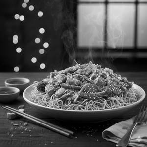 Chicken Manchurian Noodles