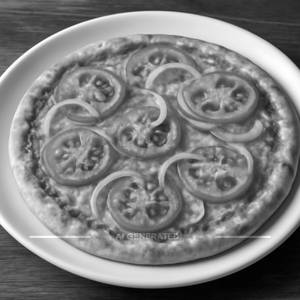 Onion Tomato Pizza