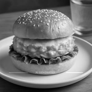 Cheese corn burger
