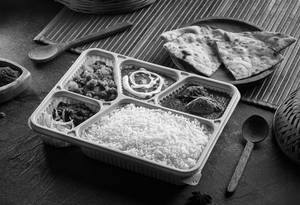GG Dilli Style Chicken  Thali