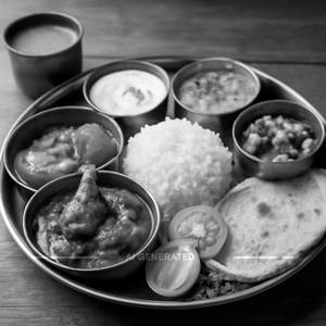 Mutton Thali