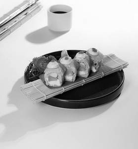 Salmon Avocado Cream Cheese Uramaki Sushi