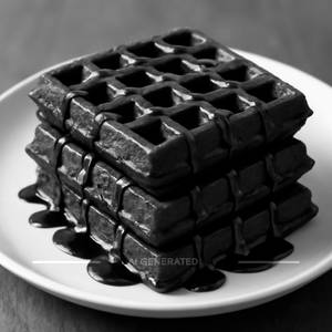 Chocolate waffle [triple]                                     