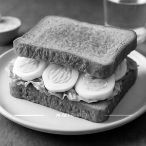 Boiled Egg Sandwich