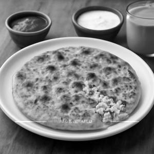 Paneer paratha