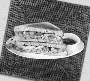 Veg aloo masala sandwich