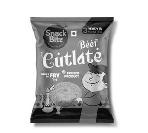 Frozen beef cutlet [250g]