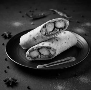 Haryali Chicken Tikka Roll
