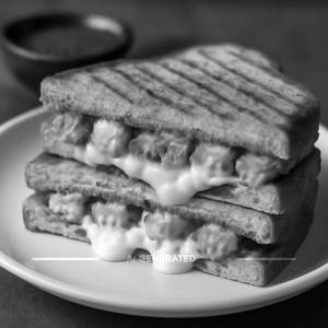 Cheesy Paneer Sandwich