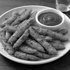 Spicy masala fries