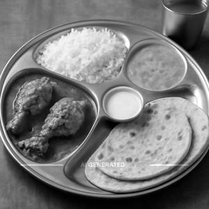 Special Chicken Thali