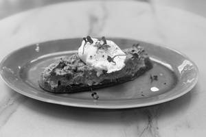 Poached Egg and Avocado on Sourdough Toast