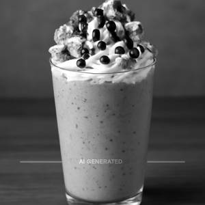 Choco chip shake.