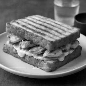 Grilled Chicken And Cheese Sandwich
