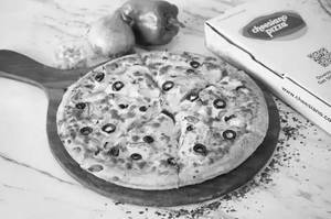 Cold Coffee With Pizza Finger