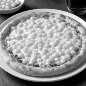 American Corn Cheese Pizza 
