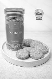Healthy Honey Oats Atta Cookies