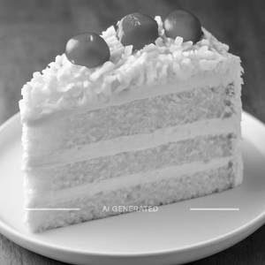 White Forest Cake 