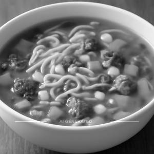 Veg Noodles Soup