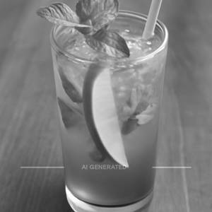 Blue Curacao Mojito