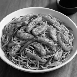 Chicken hakka noodles