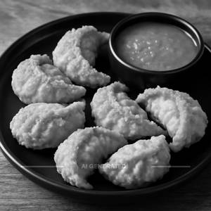 Veg Kurkure Momos
