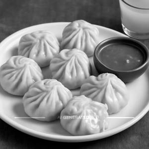 Cheese Corn Momo's (8 Pcs)