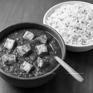 Palak Paneer + Jeera Rice