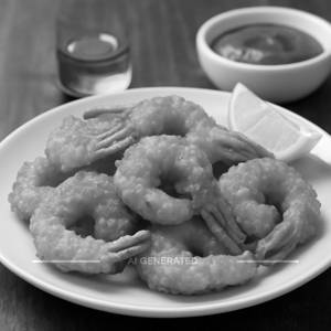 Golden Fried Prawns