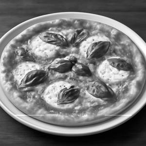 Margherita Thin Crust Pizza
