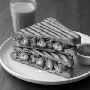 Paneer Tikka Grilled Sandwich
