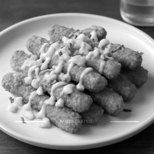 Premium crispy cheese loaded corn